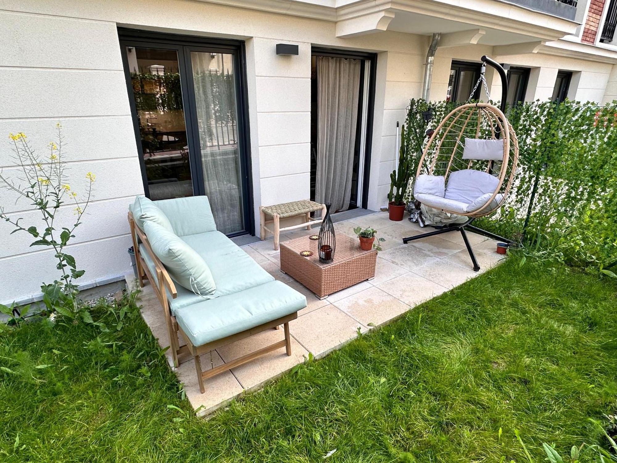 Cosy Summer Stay In Boho Style Apartment - 8 Mins From Paris Center - Garden And Underground Parking クラマール エクステリア 写真