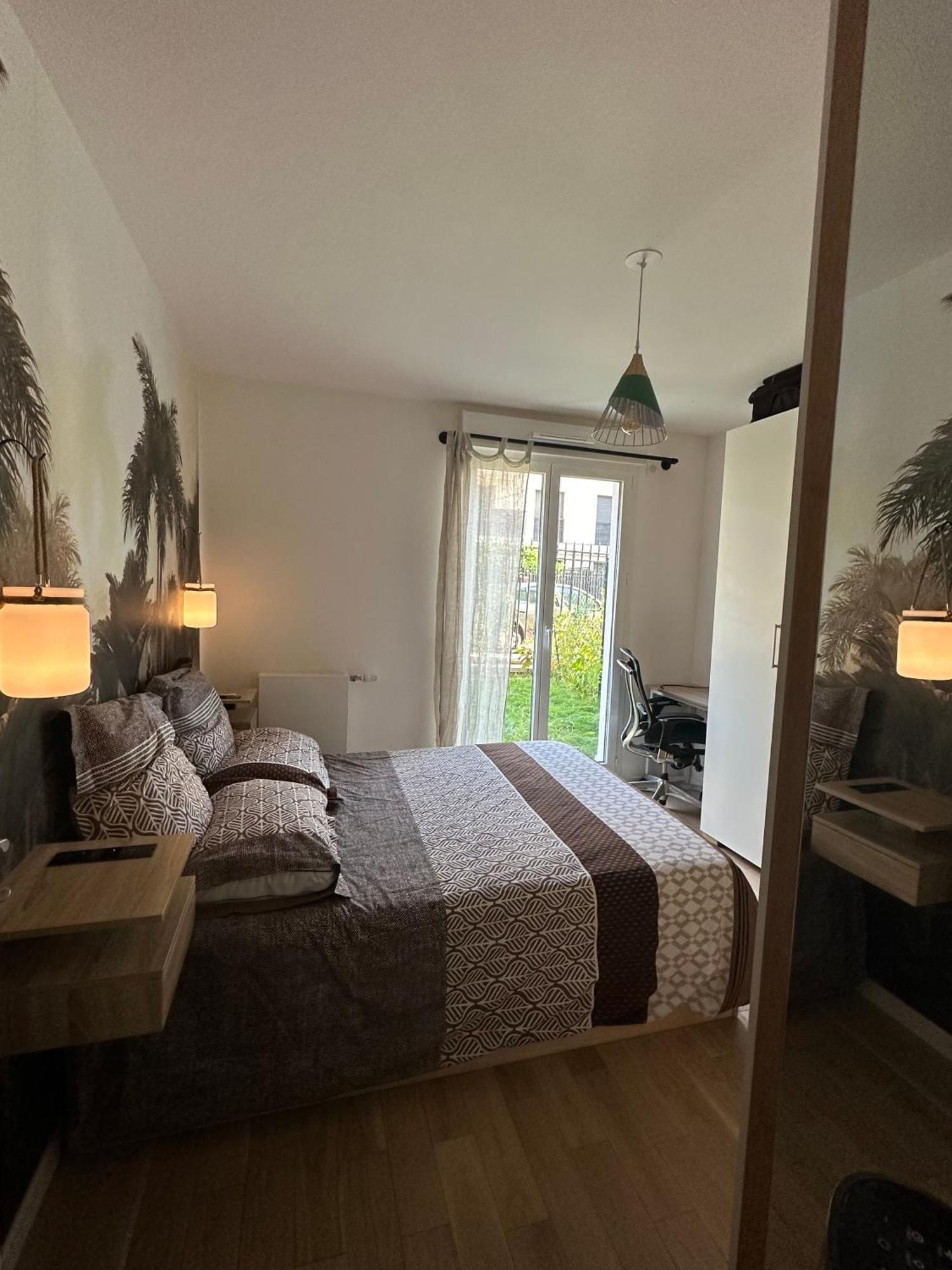 Cosy Summer Stay In Boho Style Apartment - 8 Mins From Paris Center - Garden And Underground Parking クラマール エクステリア 写真